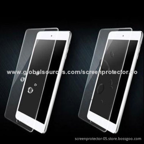 Tempered Glass Screen Protectors for Tablet PCs with 0.5 ±0.05mm Thickness